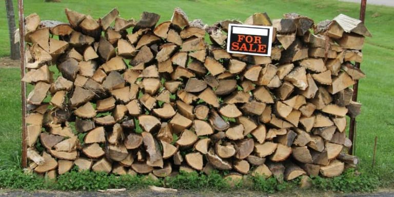A face cord of seasoned firewood for sale near me