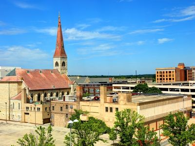 City skyline of Joliet, IL
