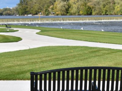 Park in South Elgin, IL