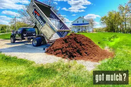 Mulch available from Lumberjacks.